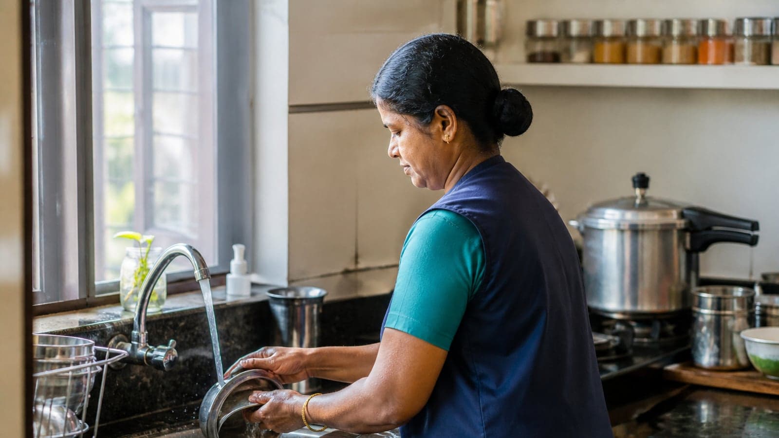 Illustrative stock photo representing household cleaning support